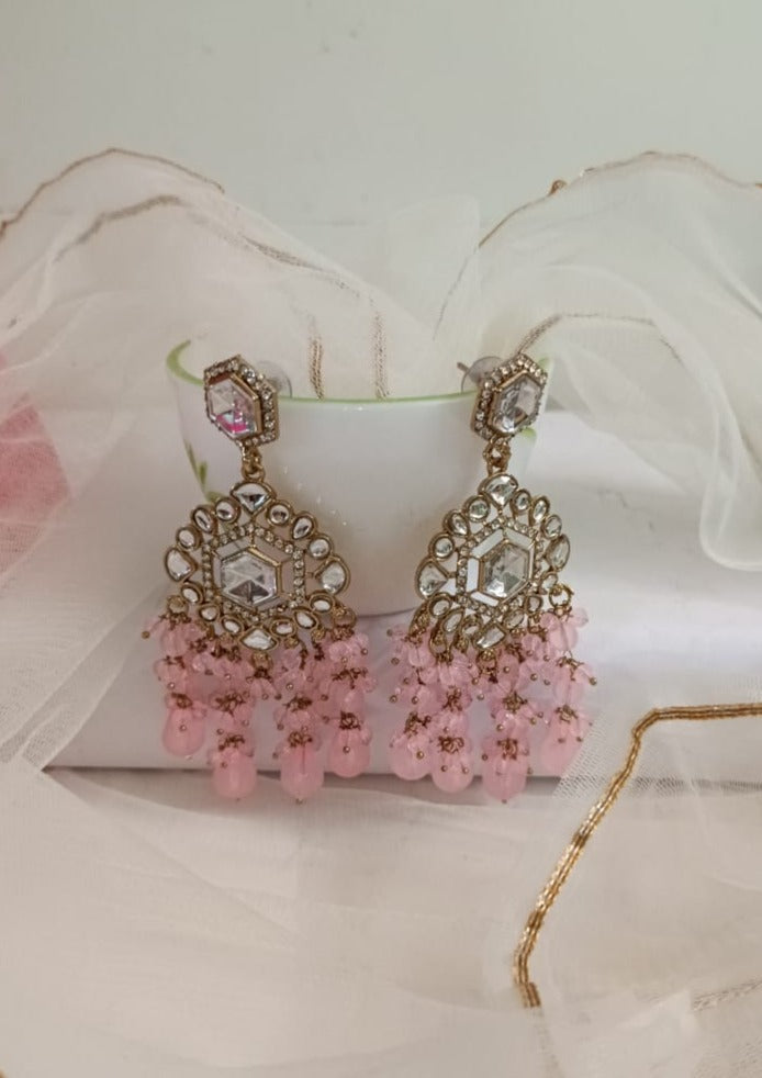 Blush Pink Devika Earrings