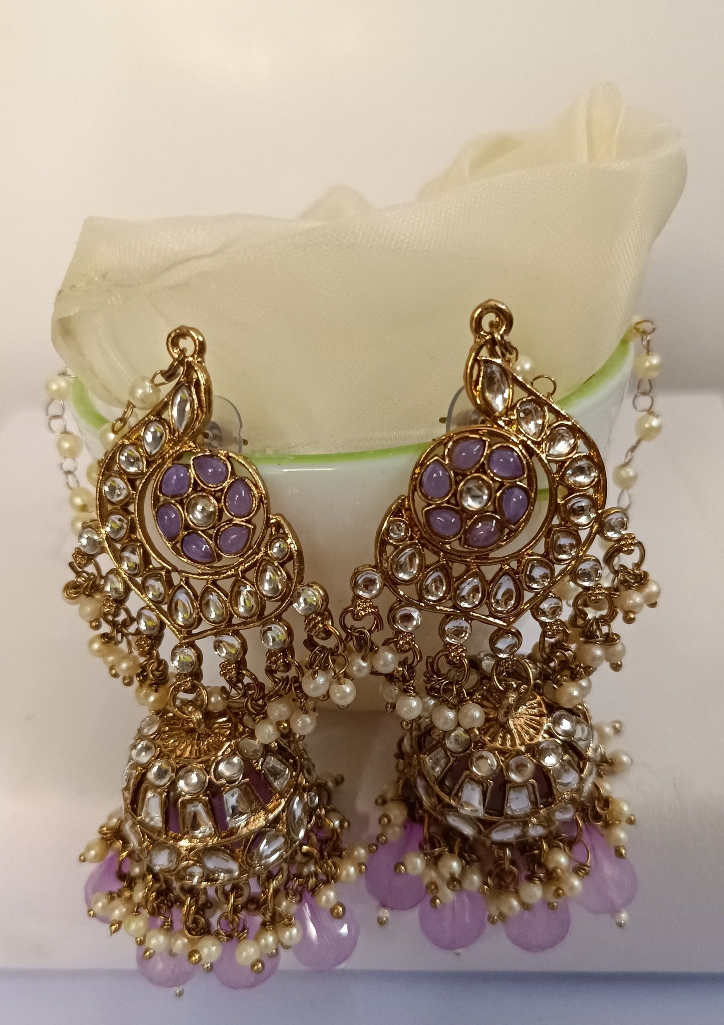 Lavender Takshika Sahara Earrings