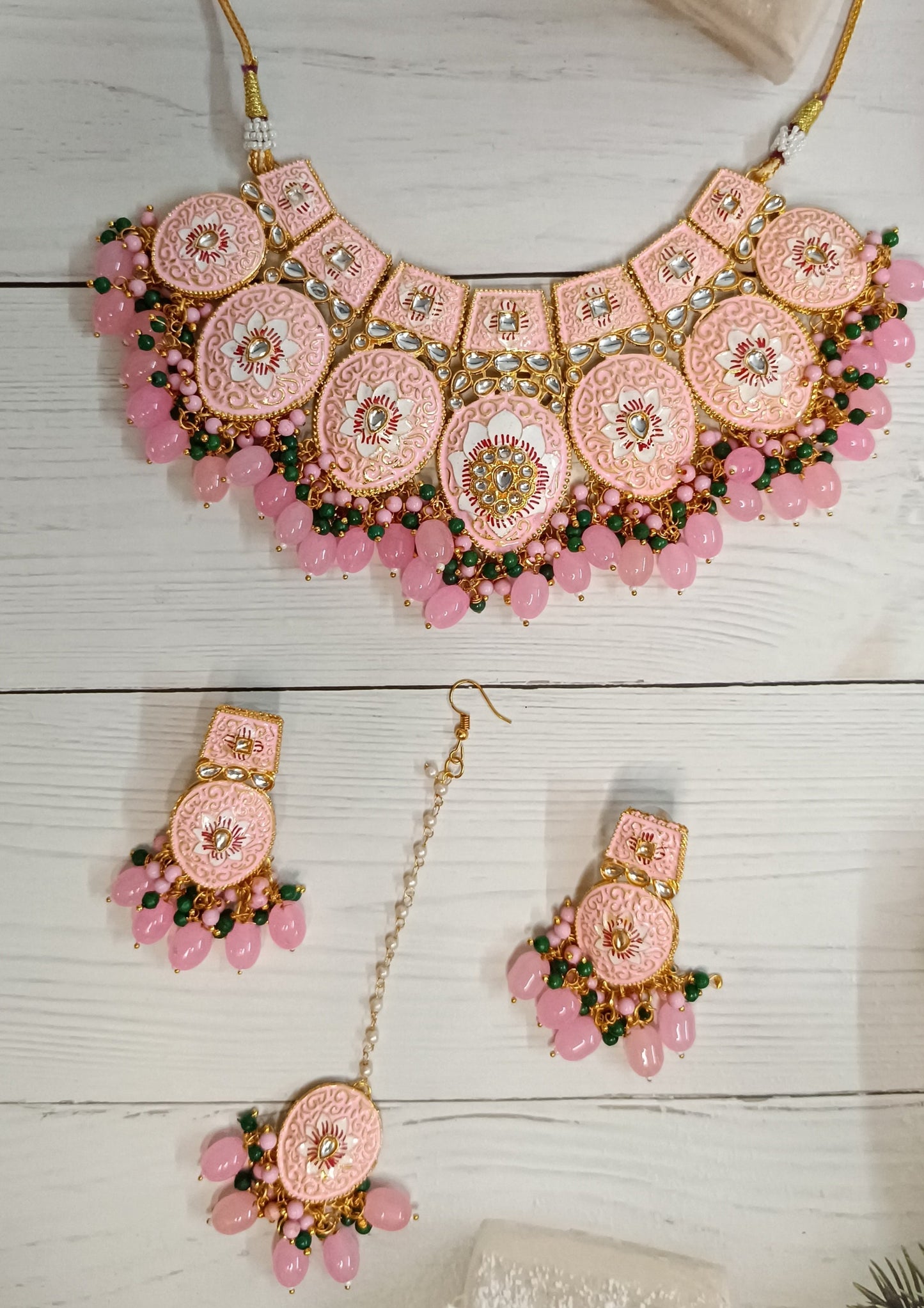 Blush Navya Necklace Set
