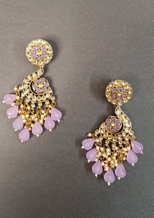 Lavender Arishi Earrings