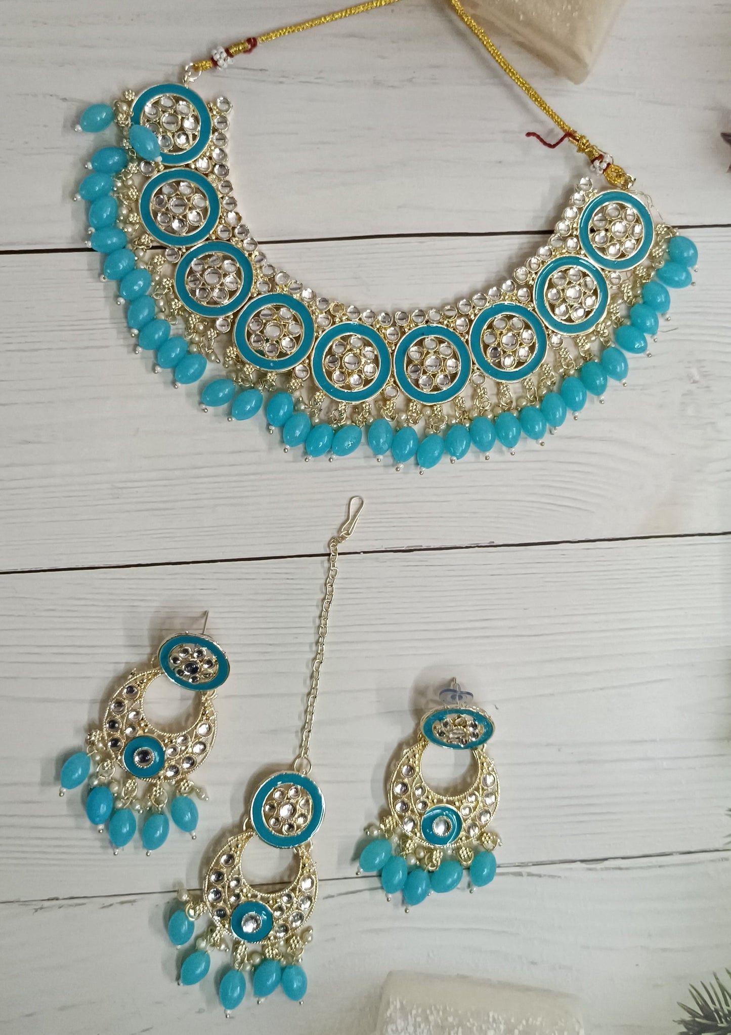 Turquoise Layra Necklace Set