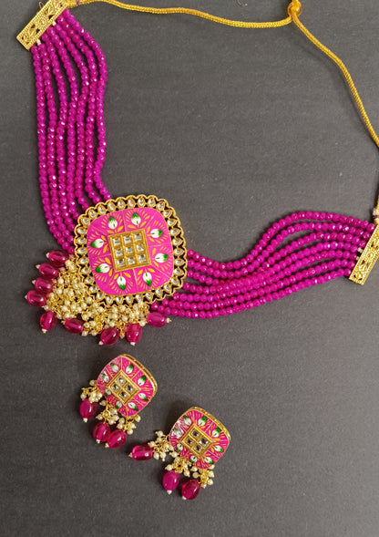 Blush Vanaya Necklace Set